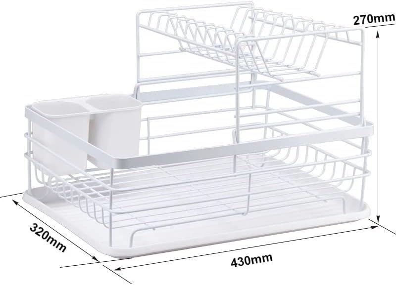 ygqzm решетката за садови со сад за кујнски сад за кујнски сад за садови со држач за складирање на кујнски организатор решетката
