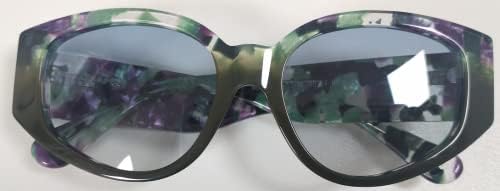 Модни Очила Воглам За Жени, Шик Средно Сино Светло Блокирачки Очила Геометриски Очила Против Напрегање На Очите-1778