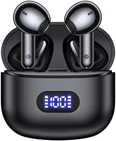 Безжични Слушалки Bluetooth 5.3 Слушалки 40 часа Репродукција IPX7 Водоотпорен Уво Слушалки со Безжично Полнење случај &засилувач;