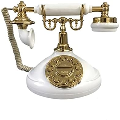 WYFDP Ретро домашна канцеларија Антички европски телефон хотел лоби античко креативно механичко bellвонче фиксна фиксна фиксна фиксна фиксна фиксна