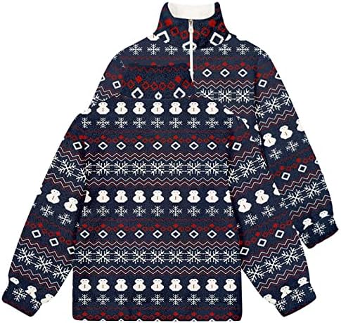 Јакни за мажи грди Божиќни џемпери есен зимски Божиќ печатено патент стол за џемпер џемпер бомбардерски палто врвови