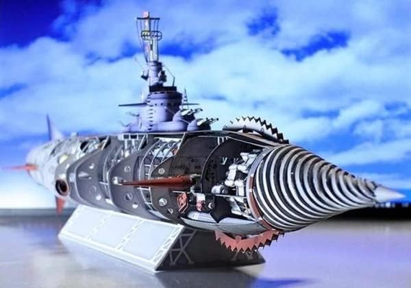 Ultra Fine Gotengo Submarine 3D Model Model Model Dids Dids Dids