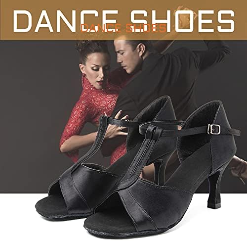 Ykxlm жени латински танцувачки чевли за салса салса танго професионална изведба практика за танцување чевли модел whxgg