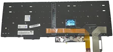 Тастатурата за замена на Јанри компатибилна со Lenvo ThinkPad E580 E590 T590 L580 L590 P72 P53 P73 P52 без позадинско осветлување