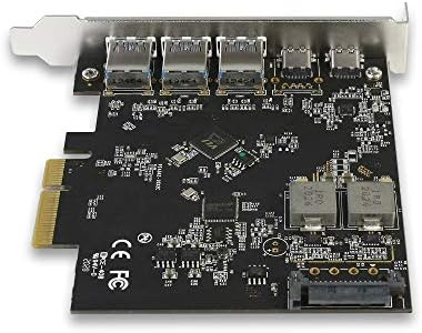 Vantec 5-Port USB 3.2 Gen2x2 со картичка домаќин на 2C и 3A PCIe, целосна висина