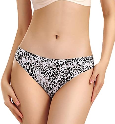 Жени леопард печати кратка долна облека беспрекорна g жица низок пораст секси дишење целосни брифинзи гаќички лесни ситници