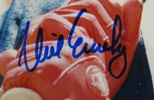 Ник Есаски потпиша автоматски автограм 8x10 Фото I - Автограмирани фотографии од MLB