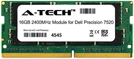 А-Технологија 16gb Модул За Dell Прецизност 7520 лаптоп &засилувач; Лаптоп Компатибилен DDR4 2400Mhz Меморија Ram Меморија