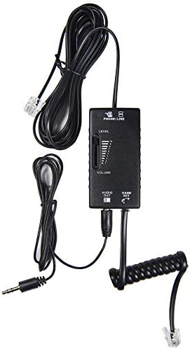 Адаптер за телефонски рекордер на ЕКС за фиксна линија, само адаптер од 3,5 мм, телефонски сплитер, извршен фиксен аудио рекордер