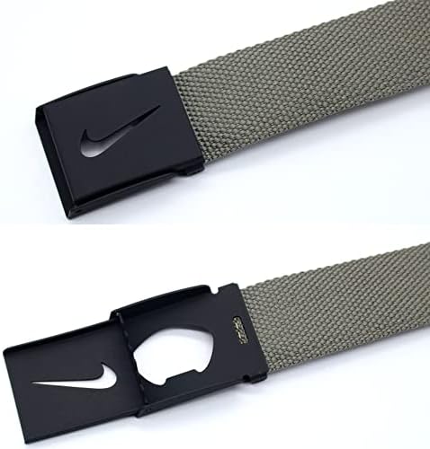 Nike машки SG Silver-Tone тока со три заменливи ленти за појас