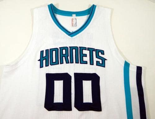 2015-16 Шарлот Хорнетс Спенсер Хаус 0 Игра користеше бел дрес DP07971 - НБА игра користена