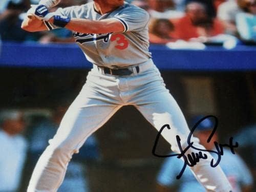 Стив Сакс автограмираше 8x10 фотографија во боја - Ла Доџерс! - Автограмирани фотографии од MLB