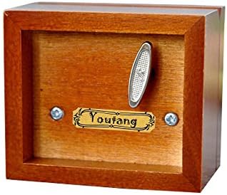 Музичка кутија Youtang, Rhinestone Пеперутка дрвена музичка кутија, музички играчки, играјте некаде на време