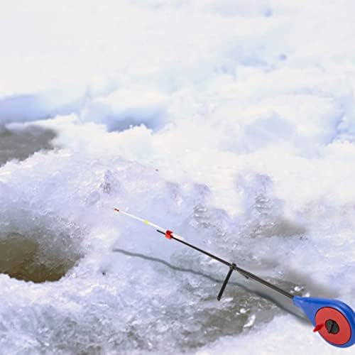 Преносни мини зимски мраз риболов шипки Продолжување на мразот риболов додатоци за риболов риболов риболов ракчиња од шипки 5 парчиња 100 мм