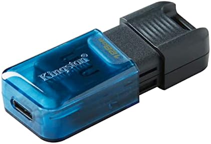 Кингстон DataTraveler 80 M 128GB USB-C Флеш Диск | USB 3.2 Gen 1 | До 200MB/s | DT80M/128GB
