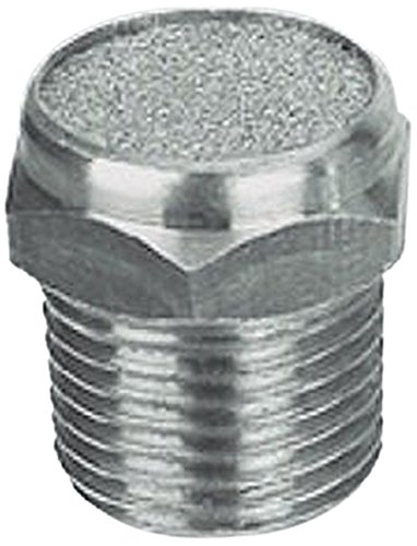 Mettleair SBV-N01 рамен пневматски пригушувач филтер, не'рѓосувачки челик, 1/8 NPT