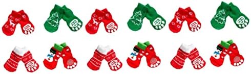 Balacoo симпатични чорапи Таби чорапи 12 пара тематски мачки не-домашно милениче на кучиња чорапи со големина Божиќ памучни материјали xl топли слатки чорапи