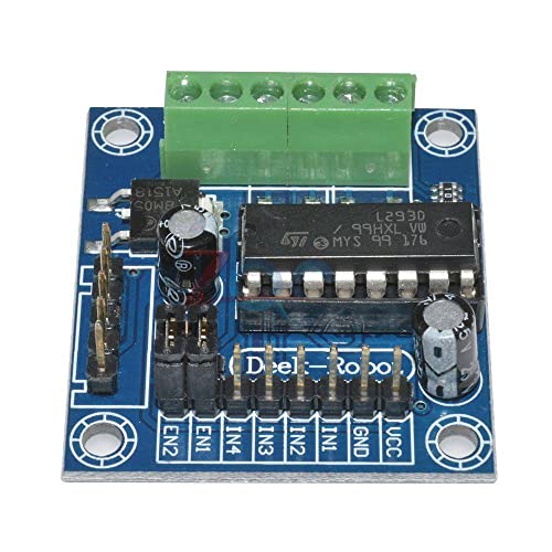 Мини 4-канален моторни погон SHIELD L293D модул за експанзија на табла Висока напонска струја за Arduino Mega 2560 Mega2560