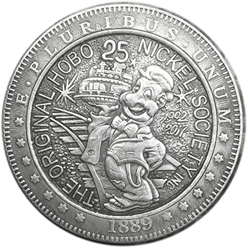 Врежана 1889 Не 25 годишнина Креативни Скитници Скитници Колекција На Монети 186
