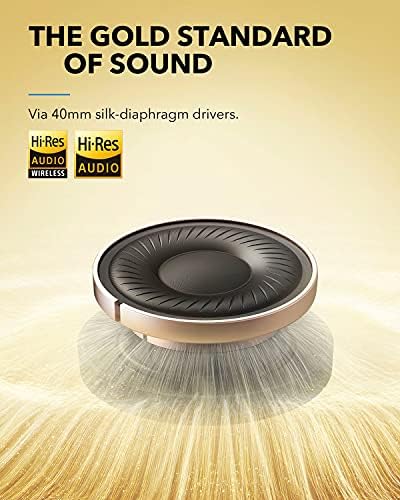 Soundcore Од Anker Life Q35 Мулти Режим Активни Слушалки За Поништување На Бучава, Bluetooth Слушалки со LDAC За Hi Res Безжично Аудио, 40h Playtime, Удобно Вклопување, Јасни Повици, За Дома, Р