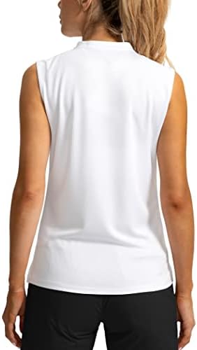 Santенска женска кошула без ракави за голф, патент на тенис, лесен сув резервоар врвови полови кошули за жени