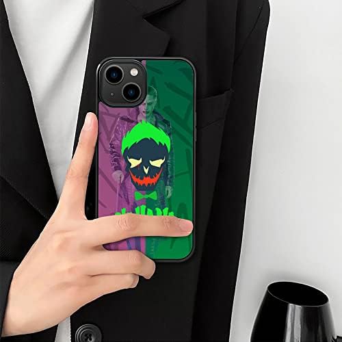 Tnxee За Iphone 13 Случај, Joker Лице iPhone 13 Случаи За Мажи, Мека Силиконска Гума Едноставност Нелизгачки И Отпорен На Удари Заштитна