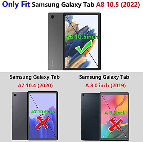 Бмуо Детска Кутија За Samsung Galaxy Tab A8 10,5 инчи 2022 , Галакси Таб А8 Куќиште Со Заштитник На Екранот, Кутија За Држач За