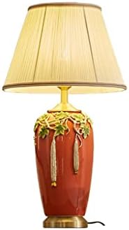 Wybfztt-188 земја керамичка маса ламба романтична и топла спална соба за кревет за дневна соба за дневна соба вазна декоративна маса