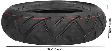 Гума за надворешно тркало на Нусинд, доказ за експлозија АТВ гума 10x3.0in за замена за поправка на одржување Kugoo M4 Pro Електричен скутер