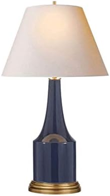 Но-лого вајклј минималистички стил на маса за дневна соба Сина вазна декоративна керамичка маса за ламба