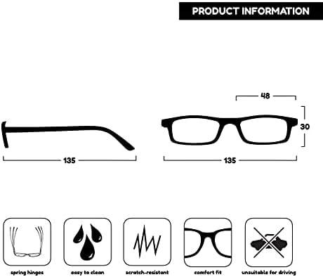 ОПУЛИЗИРАЈТЕ Ги Очилата За Читање На Тед 2 Пакувајте Тесна Лесна Рамка Мажи Жени Отпорни На Гребење Пружински Шарки РР17