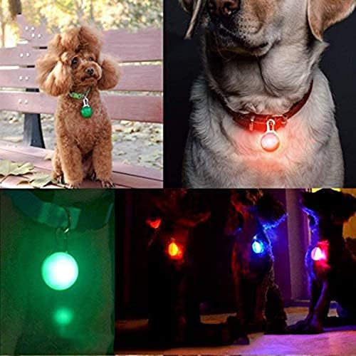 JSNZMTSBD Куче Јака Светлина, Куче Безбедносно Светло, Клип-На LED Куче Таг Светлина За Куче Јаки, 3 Светлината Режими Куче Светла За Ноќно