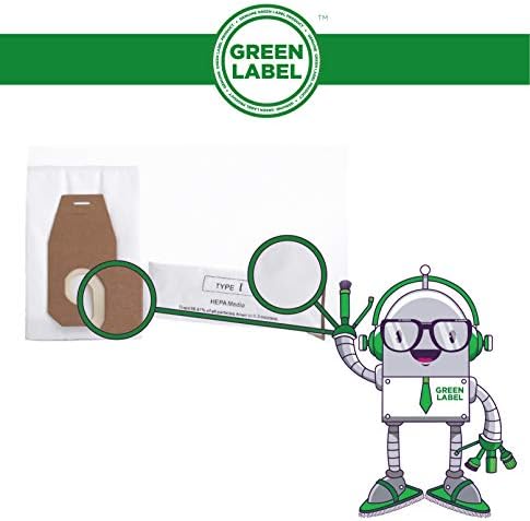 Зелена Етикета Бренд 2 Пакет Замена Платина Хепа Кеси Тип П И јас За Хувер Правосмукалки 4 Кеси Вкупно