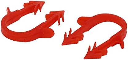 Клипови За Фиксирање На Пластични Цевки х-ДРЕ 16мм Црвени 100 парчиња За Подно Греење(Клипови де фиџацион де тубо де пластико