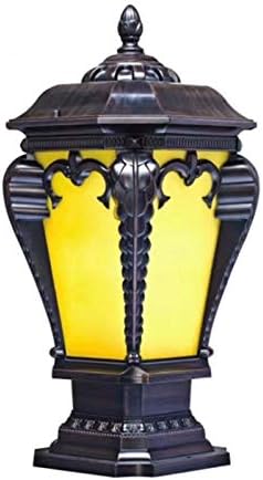Венлии Дворна ламба надворешна wallидна ламба врата Пост ламба дома Вила отворено кафе црвена златна порта за огради за ограда Пост ламба