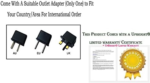 UpBright 10V AC DC Adapter Compatible with Sharp Viewcam VL-NZ105U VL-NZ150U VL-NZ155U VL-NZ50 Camcorder VL-NZ250U VL-NZ55U VL-Z1U VL-Z3U VL-Z5C