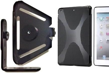 Slipgrip Tripod Mount за Apple iPad Mini со употреба на шема x форма TPU гел тенок задниот капак на капакот