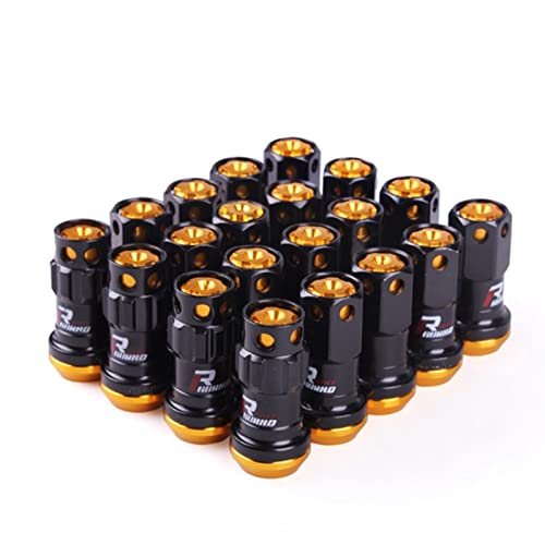 Ореви на челични тркала за тркала M12XP1.25 за Suzuk Racing Composite Lock Lug Nuts Apteries