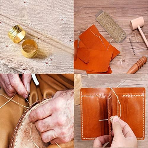 CXDTBH 19PCS кожа занаетчиска алатка за шиење за шиење Поставете кожна занаетчиска алатка за шиење седло Гровер Панч Алатки Комплет
