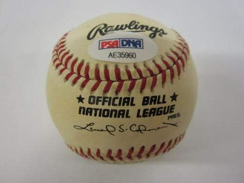 Дон Ландрум Чикаго Младенчињата потпишаа автограм бејзбол пса Днк Коа-Автограм Бејзбол