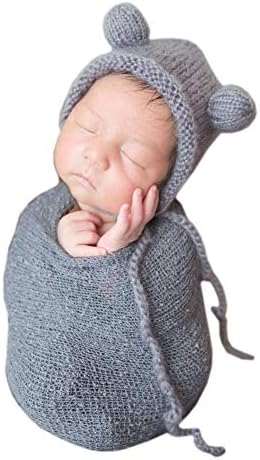 Zeroest Baby Photography реквизити за завиткување на капачињата со фотографии од новороденче, облеки за новороденчиња