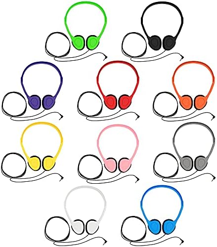 Слушалки за најголемиот дел од увото на Maeline со приклучок за слушалки од 3,5 мм - 300 пакет - Мулти