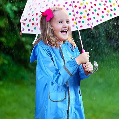 2 парчиња детски пончо со аспиратор 3Д цртан филм јакна од мантил водоотпорен дожд палто за деца лесни бебешки момчиња, носат деца од дожд за