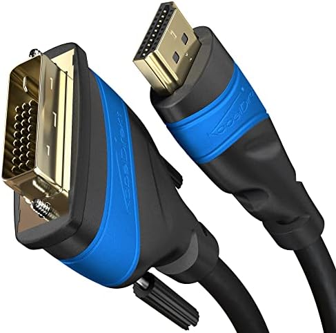 HDMI DVI Адаптер Кабел Со A. I. S. Сигнал-Заштита Пречки-6ft Од CableDirect