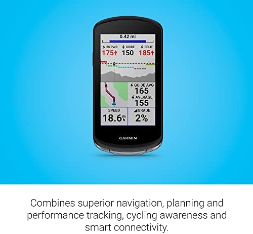 Garmin edge® 1040, Gps Велосипед Компјутер, На И Надвор Од Патот, Точност На Самото Место, Долготрајна Батерија, Пакет