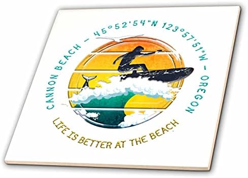 3дроуз Американски плажи-Плажа Топови, Округот Клацоп, подарок за патување Во Орегон-Плочки