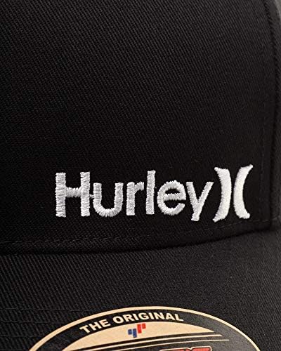 Hurley Mean One & единствен корпус Flexfit Perma Curve Бил Бејзбол капа