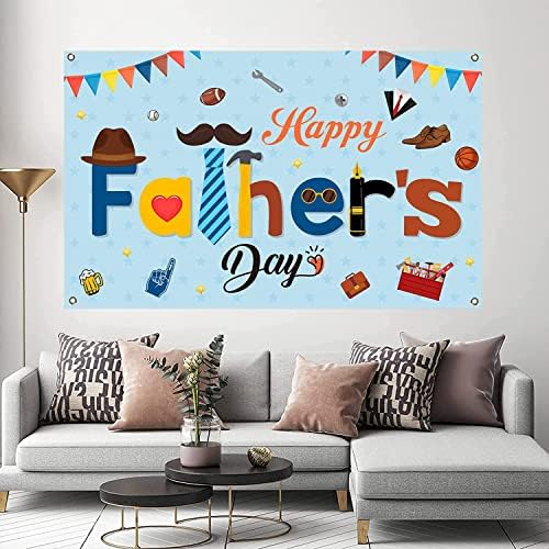 Среќен ден на таткото на денот на таткото, сина вратоврска и очила татковци на ден забава, позадина на татковци ден ден за украсување