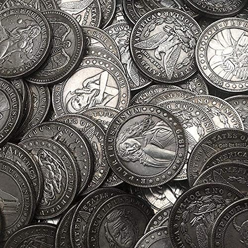Предизвик Монета 1893 Антички скитам Орел Монета Сребрена Обложена Комеморативна Монета Криптовалута Копија монета скитам никел