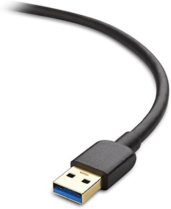 Кабел работи долг микро USB 3.0 кабел 15 стапки во црно